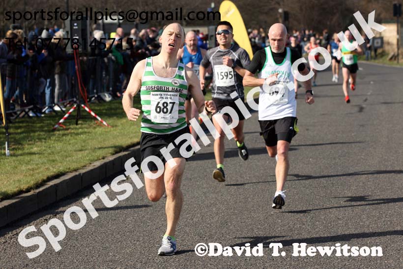 North Tyneside 10k Road Race, Whitley Bay. Photo: David T. Hewitson/Sports for All Pics
